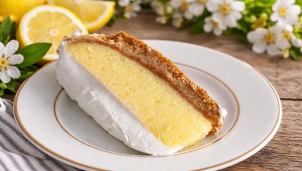КРЕМАСТА ТОРТА ОД ЛИМУНА: Освежавајући класик који се увек тражи парче више