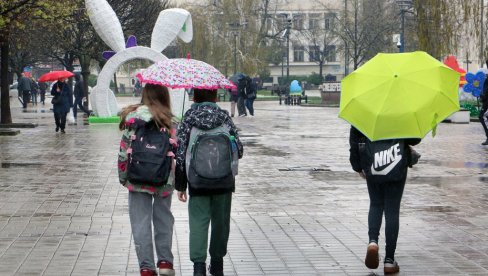 KIŠA SE VRATILA U SRBIJU: Vreme danas opet promenljivo
