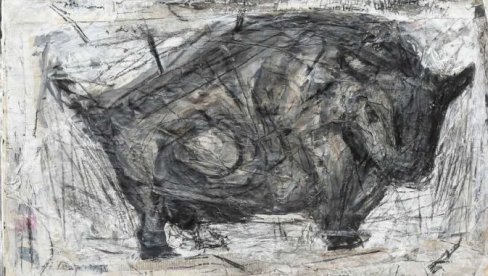 Između skulpture i slike: Dela Mirsada Begića u Salonu Muzeja grada Beograda