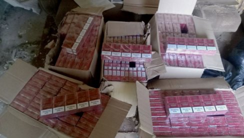 Akcija policije u Požarevcu: Zaplenjene cigarete i duvan (FOTO)