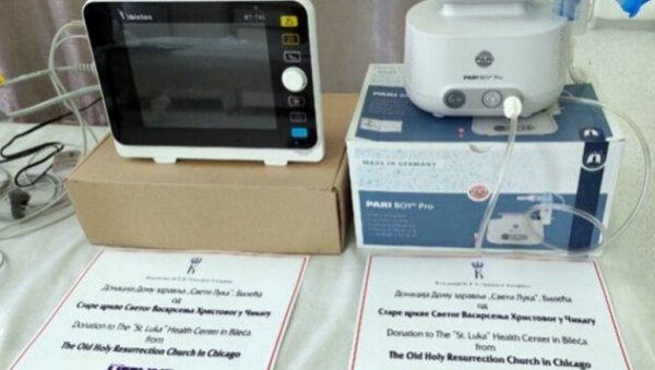 Вредна донација за Дом здравља „свети Лука“ у Билећи: Принцеза Катарина помогла здравству