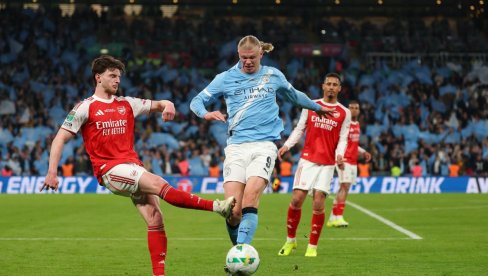 ДА ОДЕМО ТАМО И ПОБЕДИМО! Деклан Рајс најавио тријумф Арсенала против Манчестер ситија