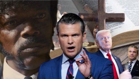 Trampov ratni ministar se pošteno izblamirao: Hegset i lažni biblijski stihovi iz hit filma? Snimak viralan (VIDEO)