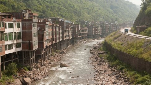 Grad širok 30 metara, a u njemu živi skoro pola miliona ljudi (FOTO)