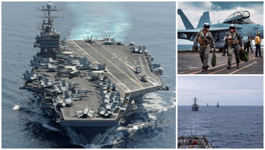 (МАПА) Шта се дешава са америчком флотом? Ситуација у Ормузу напета, Трамп затвара Блиски исток са 3 стране (ВИДЕО)