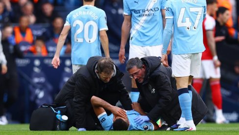 Лоше вести за Манчестер сити: Грађани победили Арсенал, али повредио им се важан играч