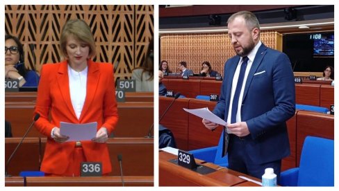 То су радили само нацисти Пантић Пиља и Мирковић у Парламентарној скупштини СЕ: Покушали су да нас живе запале