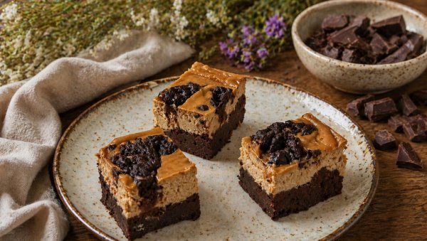 БРАУНИ ЧИЗКЕЈК:  Савршен спој чоколаде и кремастог ужитка