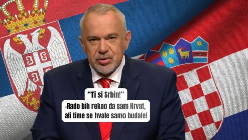 Ти си Србин! Циркус у Хрватској - политичар оптужио новинара: Рекао бих да сам Хрват, али тиме се само будале хвале, а ти си озбиљна