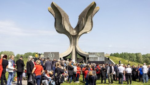 Na mestu stradanja branio ustaški poklič: Plenković i komemoraciju kod Kamenog cveta u spomen-parku iskoristio da relativizuje istoriju