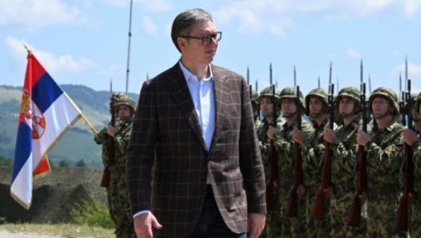 Вучић честитао Дан Војске Србије: Војска Србије данас представља снажан и поуздан стуб сигурности и мира наше земље