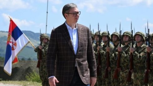 Vučić čestitao Dan Vojske Srbije: Vojska snažan i pouzdan stub sigurnosti i mira