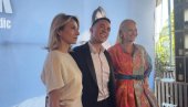 Подршка која има тежину: Илда Шаулић доласком увеличала промоцију новог дуета Марине Тадић и Ивана Симића (ФОТО)