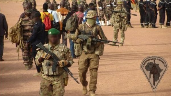 (МАПА) Жестоке борбе за Кидали: Руски афрички корпус се бори у окружењу, стотине мртвих џихадиста (ВИДЕО)