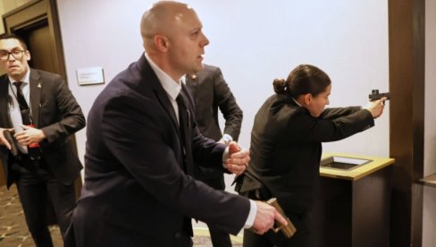SCENE UŽASA I EVAKUACIJA AMERIČKOG PREDSEDNIKA: Atentat na Trampa sprečen u „Hiltonu”, tu je pre četiri decenije pogođen i Regan (VIDEO)