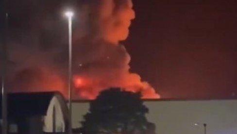 Гори војна база са америчким бомбардерима: Одатле су летели за Иран (ВИДЕО)