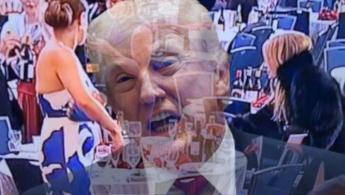 Bruka i sramota: Vidite šta su radili u trenu kad je pucač krenuo na Trampa - dok odjekuju hici (video)