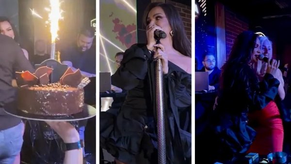 Прославила 33. рођендан са публиком: Тамару Милутиновић за диван дан на наступу сачекало изненађење (ФОТО)