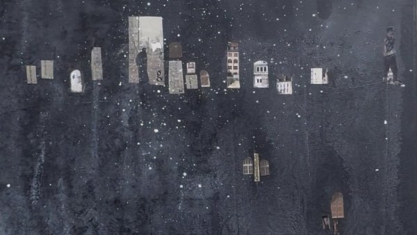 Градови, путеви, сећања: Нови циклус радова Жељке Мићановић Миљковић у Икс витамин галерији