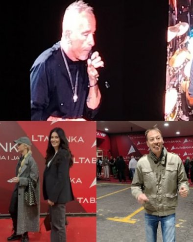 Познати уживали на концерту: Марија Килибарда, Маја Манџука и Инспектор Блажа дошли да гледају и слушају Erosa Ramazzottija (ФОТО)