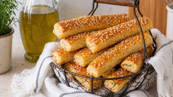 ШТАПИЋИ СА СИРОМ: Мирисни залогаји који нестају са стола