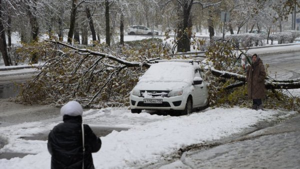 Зима се вратила у Москву: Оборен рекорд стар 55 година