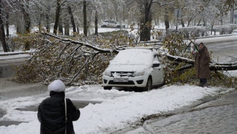 Zima se vratila u Moskvu: Oboren rekord star 55 godina