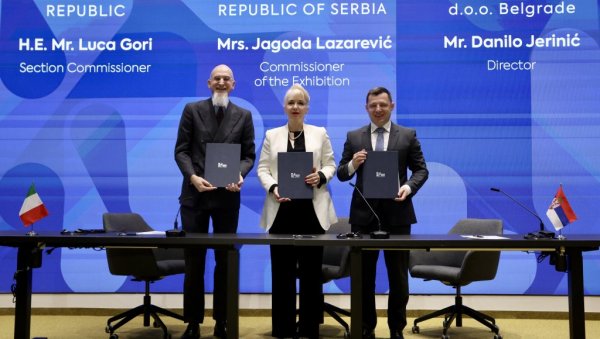 Потписан уговор: Италија учествује на изложби Експо 2027 у Београду