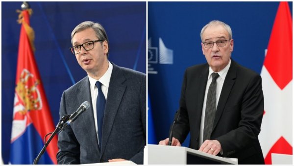 Вучић дочекује Ги Пармелана: Председник Швајцарске у посети Србији после 18 година
