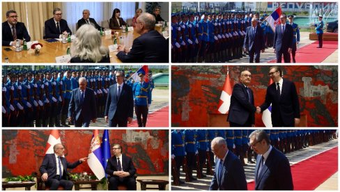 U prisustvu Vučića i Parmelan: Potpisivanje Sporazuma o švajcarsko-srpskom programu inovacija (VIDEO)