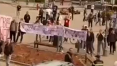 Pretužno, šako jada: Bedna blokaderska slika iz Vrbasa (VIDEO)