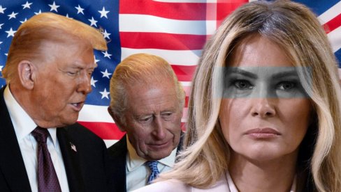 Žao mi je, dušo ali... Tramp osramotio Melaniju pred kraljem Čarlsom! Svi se smejali, ona nije - uputila mu hladan pogled (Video)