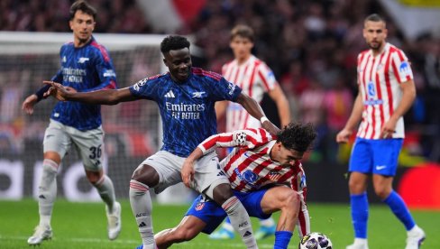 UEFA prelomila: Poznato ko sudi revanš meč Arsenal - Atletiko