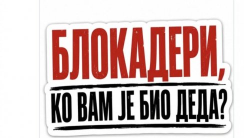 Jovanov uništio Žaklinu i postavio pitanje: Blokaderi, ko vam je bio deda?