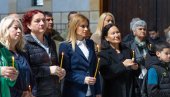 Po prvi put u kalendaru državnih ceremonija: U Crkvi Svetog Marka služen parastos stradalima u hrvatskoj operaciji Bljesak (FOTO)