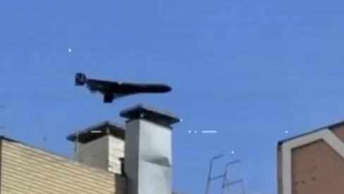 Jezivi snimci iz Ternopolja: Roj Šahida udarao po ukrajinskom gradu usred bela dana (VIDEO)