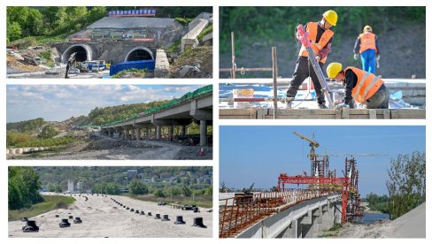 Dunavske obale sve bliže: Neimari neumorno rade na spajanju mosta kod Novog Sada na Fruškogorskom koridoru (FOTO)