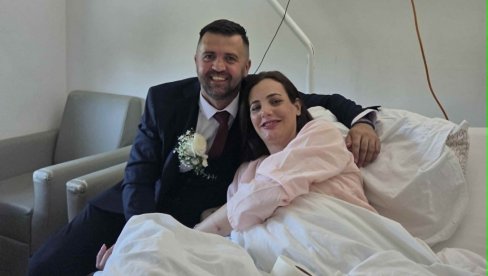 Sudbonosno Da u - bolničkoj sobi: Nesvakidašnje venčanje u Istočnom Sarajevu
