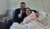 Sudbonosno Da u - bolničkoj sobi: Nesvakidašnje venčanje u Istočnom Sarajevu