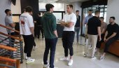 Орлови се окупили: Одбојкаши Србије у Београду почели припреме за Лигу нација (ФОТО)