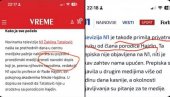 Тешко је за поверовати: Показало се да има и већих лажова од Н1, а то је Време - ево и доказа