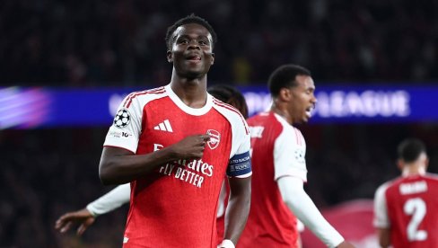 Bukajo Saka odveo Arsenal u finale Lige šampiona! Tobdžije u borbi za pehar čekaju boljeg iz duela Bajern - PSŽ (Video)