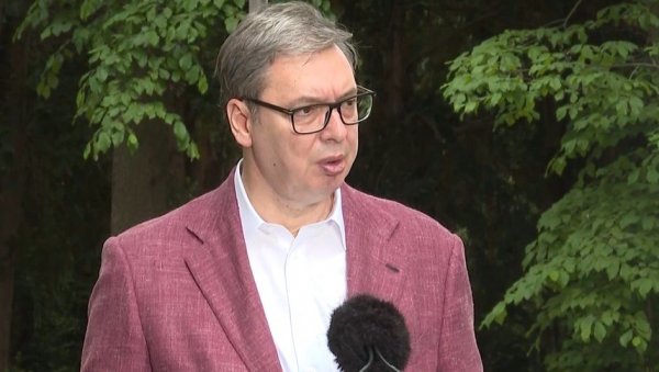 ДА НЕМАМО ПАРЕ, НЕ БИСМО НИ ГРАДИЛИ Вучић: Верујем да ћу за Видовдан, када будемо отворили Чачак-Краљево, још један уговор да потпишем