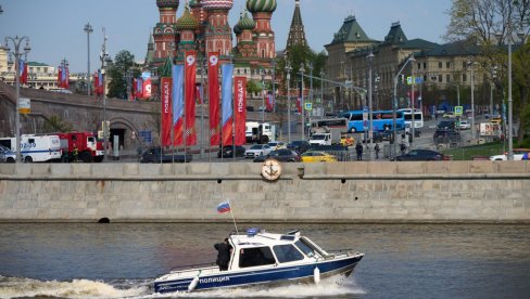 УВОДЕ СЕ ДОДАТНЕ МЕРЕ У ПРЕСТОНИЦИ: Москва појачава безбедносне мере уочи 9. маја због претње из Кијева