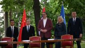 KARAĐORĐE ARTERIJA ŠUMADIJE: Vučić posle potpisivanja ugovora o izgradnji brze saobraćajnice koja će biti saobraćajna arterija šumadije