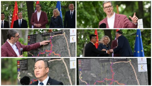 ГЛОБАЛНА ЕКОНОМИЈА ЋЕ РАСТИ СПОРИЈЕ НЕГО СРПСКА: Вучић присуствовао потписивању докумената за изградњу пута Вожд Карађорђе (ВИДЕО)