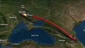 БРУТАЛАН ПОГОДАК УКРАЈИНСКЕ ВОЈСКЕ: Ракета прешла преко 1.500 километара и погодила руску морску звер