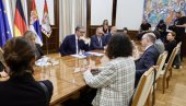 ВУЧИЋ СА АНЕНОМ: Немачка подршка била је од огромног значаја за Србију
