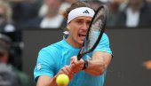 ЗВЕРЕВ ДОБИО НЕМАЧКИ ОКРШАЈ: Сигуран почетак трећег тенисера света у Риму