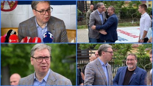 ПРЕДСЕДНИК У ШИДУ: Вучић најавио нове путеве, радове на школама и улагања у индустријску зону (ФОТО/ВИДЕО)